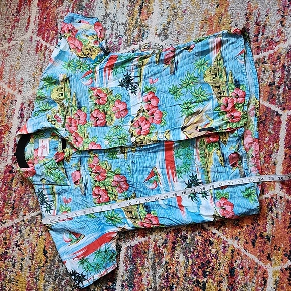 Hawaiian Holiday vintage men's Hawaiian shirt - Picture 9 of 10